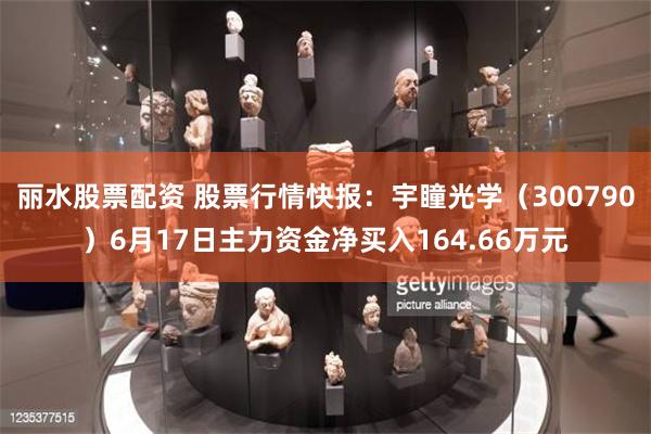 丽水股票配资 股票行情快报：宇瞳光学（300790）6月17日主力资金净买入164.66万元